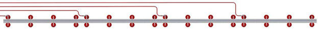 Сварной шов при линейном типе осцилляции