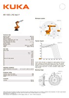 Брошюра промышленного робота KUKA KR 1000 titan, KR 1000 L750 titan F