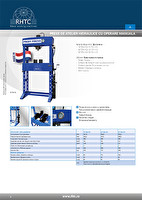 RHTC - Гидравлические прессы HF2, серия PROFI PRESS
