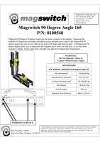 Магнитный фиксатор Magswitch 90 Degree Angle 165