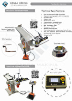 Листовка ручных трубогибочных станков Cansa Makina CM-32, CM-32 Screen