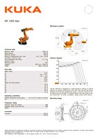 Брошюра промышленного робота KUKA KR 1000 titan, KR 1000 titan F