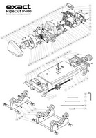 Взрыв-схема трубореза PipeCut P400