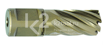 Корончатые сверла Gold-line Karnasch, длина 30 мм, Weldon 19, арт. 20.1260U