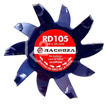 Фреза для штроборезов Macroza RD105 30х30 мм