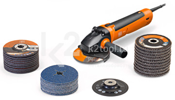 Углошлифовальная машина FEIN CG 15-125 BL SET HEAVY DUTY