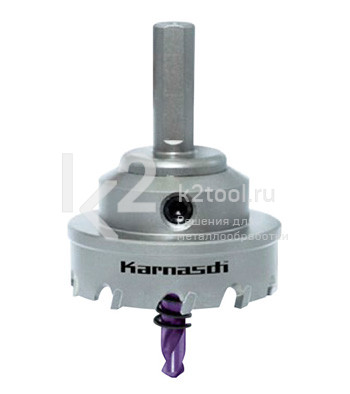 Твердосплавная коронка по металлу Karnasch Power-Max-10 в сборе, арт. 20.1010