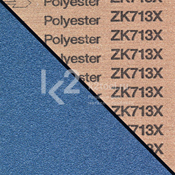 Шлифовальная лента 75x2000 мм, VSM ZK713X, P36