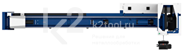 Труборез лазерный с ЧПУ HSG Laser серии R3 для резки труб