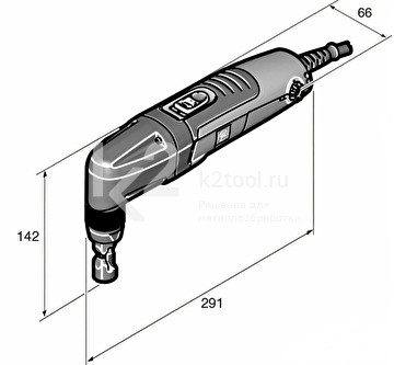 Ножницы высечные Fein BLK 1.3 TE габариты