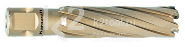 Корончатые сверла Hard-line Karnasch, длина 80 мм, Nitto + Weldon 19, арт. 20.1650N