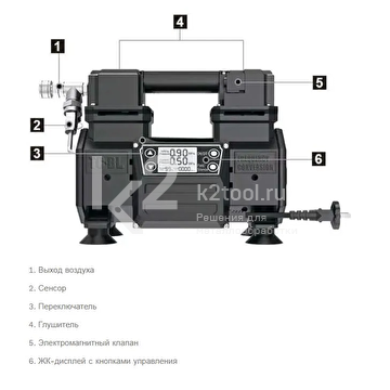 Поршневой бесщеточный компрессор TC-BL  AC660