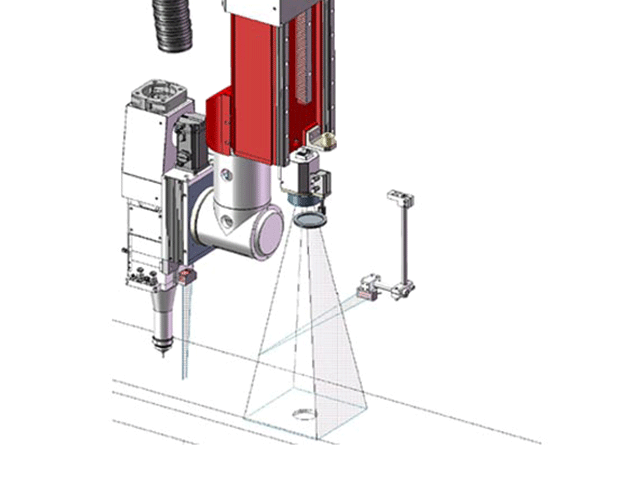 Труборез лазерной 3D-резки HGTECH с автоматической системой погрузки