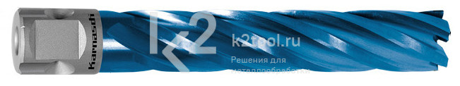 Корончатые сверла Blue-line Karnasch, длина 80 мм, Nitto + Weldon 19, арт. 20.1185N