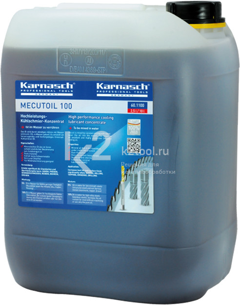 Смазочно-охлаждающая жидкость Mecutoil-100