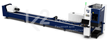 Труборез лазерный с ЧПУ HSG Laser серии R3 для резки труб