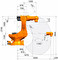 Промышленный робот KUKA KR 1000 titan, KR 1000 1300 titan PA