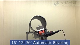 Видео демонстрация автоматического фаскоснимателя по трубам AP1020