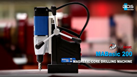 Презентация магнитного сверлильного станка BDS Machine MABasic 200 | Видео К2