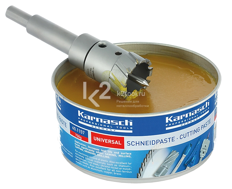 Способ нанесения пасты для резания Karnasch Cutting Paste