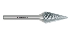 Борфрезы твердосплавные Karnasch форма M (конус), HP-3, без покрытия, серия 11.3091