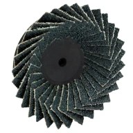 Лепестковый торцевой круг Ø75 мм, Р40, ZIRCONIUM FLEX-ELAST MINI, Karnasch, арт. 12.1080.075.040