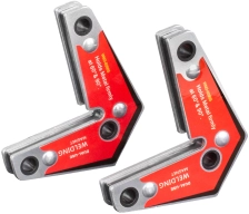 Магнитный угольник HDWELD WM3-6090S, 2 шт.