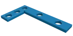 Угол плоский горизонтальный PLUS 275×150