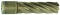 Корончатые сверла Gold-line Karnasch, длина 55 мм, Weldon 19, арт. 20.1270U