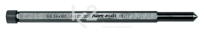 Выталкивающий штифт 6,34×160 мм, Karnasch, арт. 20.1304