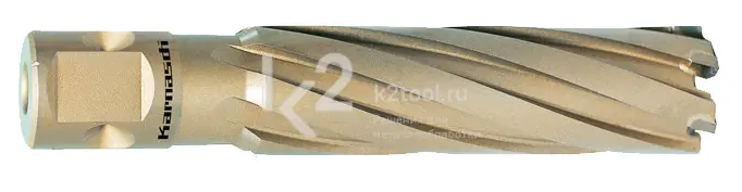 Корончатые сверла Hard-line Karnasch, длина 80 мм, Nitto + Weldon 19, арт. 20.1650N