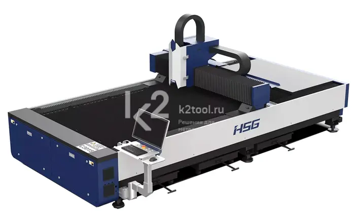 Экономичный лазерный станок HSG Laser серии C для резки листов металла
