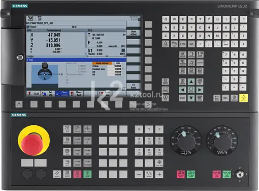 Система ЧПУ Siemens Sinumerik 828D фрезерного станка Stalex VMC 855