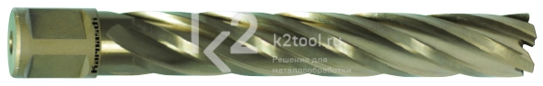 Корончатые сверла Gold-line Karnasch, длина 110 мм, Weldon 19, арт. 20.1280U
