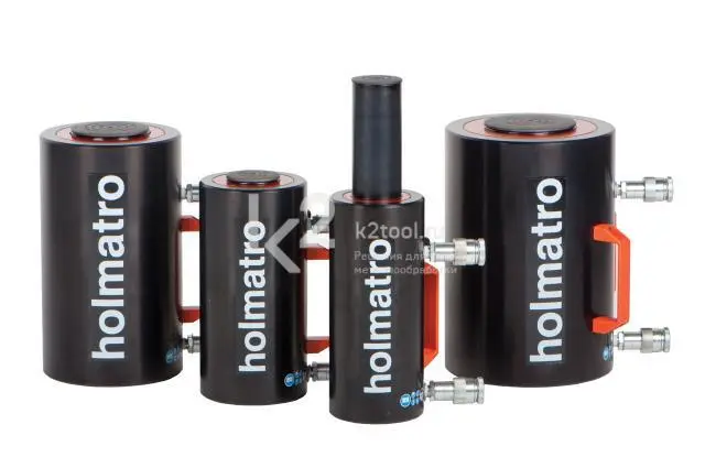 Алюминиевые домкраты Holmatro HAC двойного действия с гидравлическим возвратом
