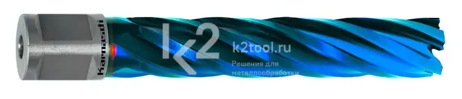 Корончатые сверла Blue-line Karnasch, длина 80 мм, Weldon 19, арт. 20.1285