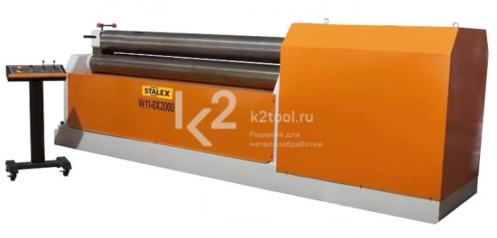 Электромеханический вальцовочный станок Stalex W11-6x2000