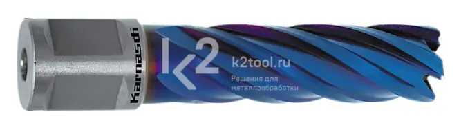 Корончатые сверла Blue-line Karnasch, длина 55 мм, Weldon 19, арт. 20.1313