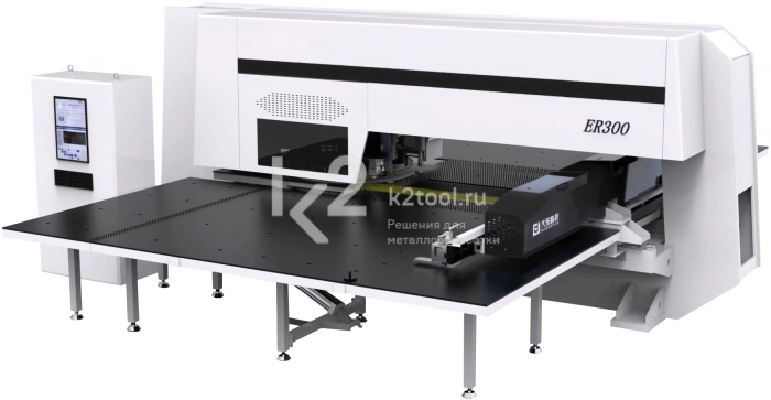 Комбинированный пробивной станок с лазерной резкой Dardontech COMBI D-ERL 300