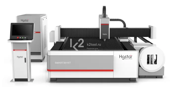 Комбинированный станок лазерной резки HGTECH серии SMART T с одним столом