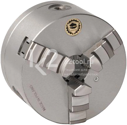 Трёхкулачковый токарный патрон Optimum Bison Ø 160 мм Camlock ASA D1-4"