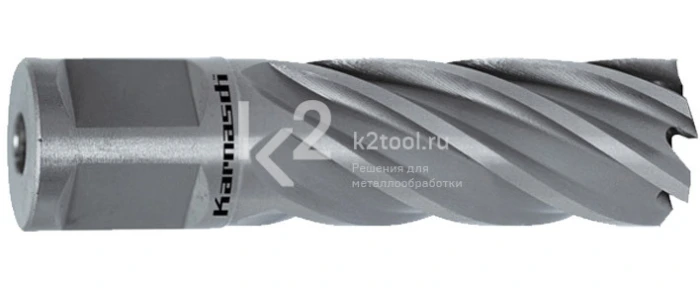 Корончатые сверла Silver-line Karnasch, длина 50 мм, Weldon 19, арт. 20.1265