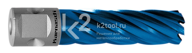 Корончатые сверла Blue-line Karnasch, длина 55 мм, Nitto + Weldon 19, арт. 20.1313N