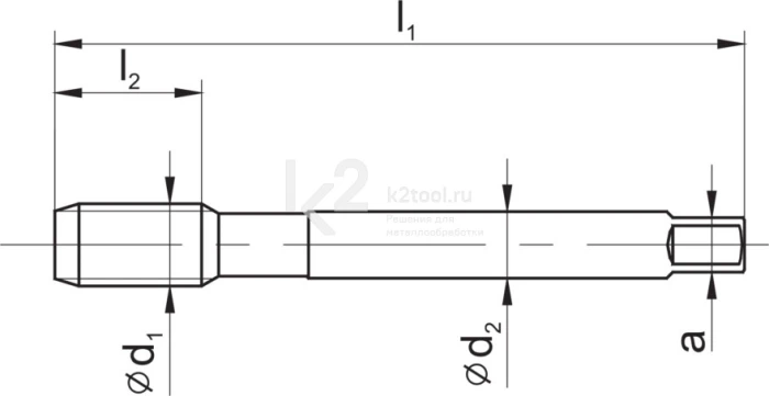 Метчики для глухих отверстий Fanar HSSE-PM/HL, арт. D4-118M61