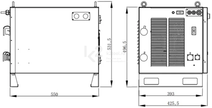 Шкаф электроавтоматики CRP-DS350-L