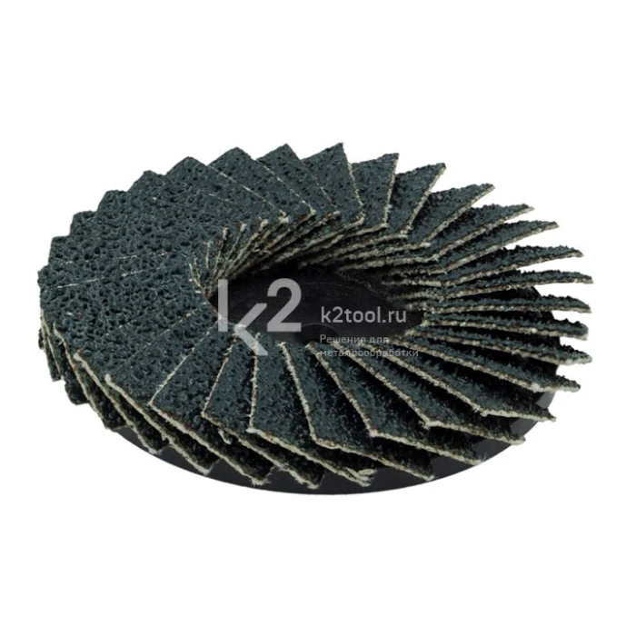 Лепестковый торцевой круг Ø75 мм, Р40, ZIRCONIUM MINI, Karnasch, арт. 12.1070.075.040