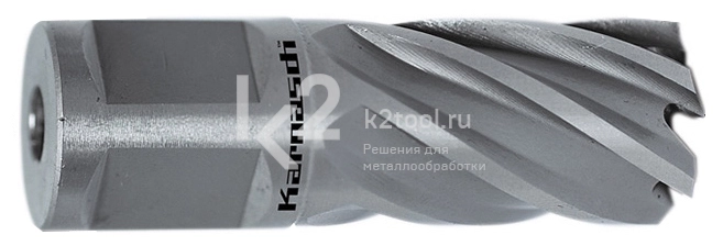 Корончатые сверла Silver-line Karnasch, длина 25 мм, Weldon 19, арт. 20.1255