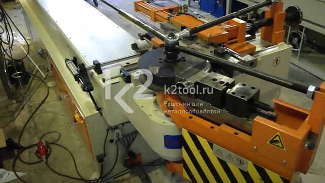 Демонстрация гидравлического трубогибочного станка Cansa Makina NC76