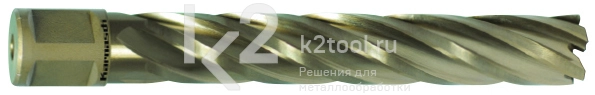 Корончатые сверла Gold-line Karnasch, длина 110 мм, Weldon 19, арт. 20.1280U