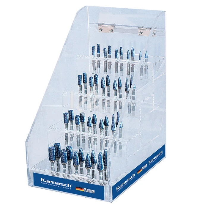 Набор борфрез с покрытием Blue-Tec из 40 шт., Karnasch, арт. 11.4853